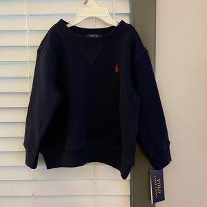 Navy polo 2T pullover